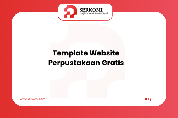 Template Website Perpustakaan Gratis